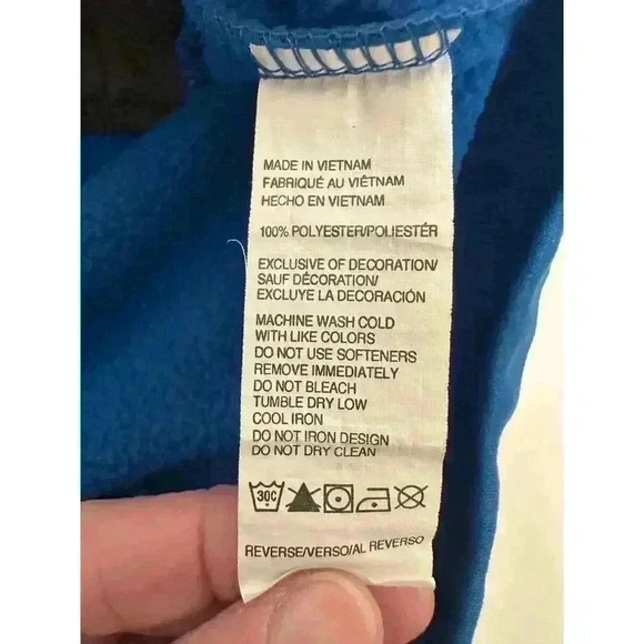 IZOD PerformX Men's Jacket Sz XXL Quarter Zip Pullover Blue Mock Neck Athletic - Picture 12 of 12